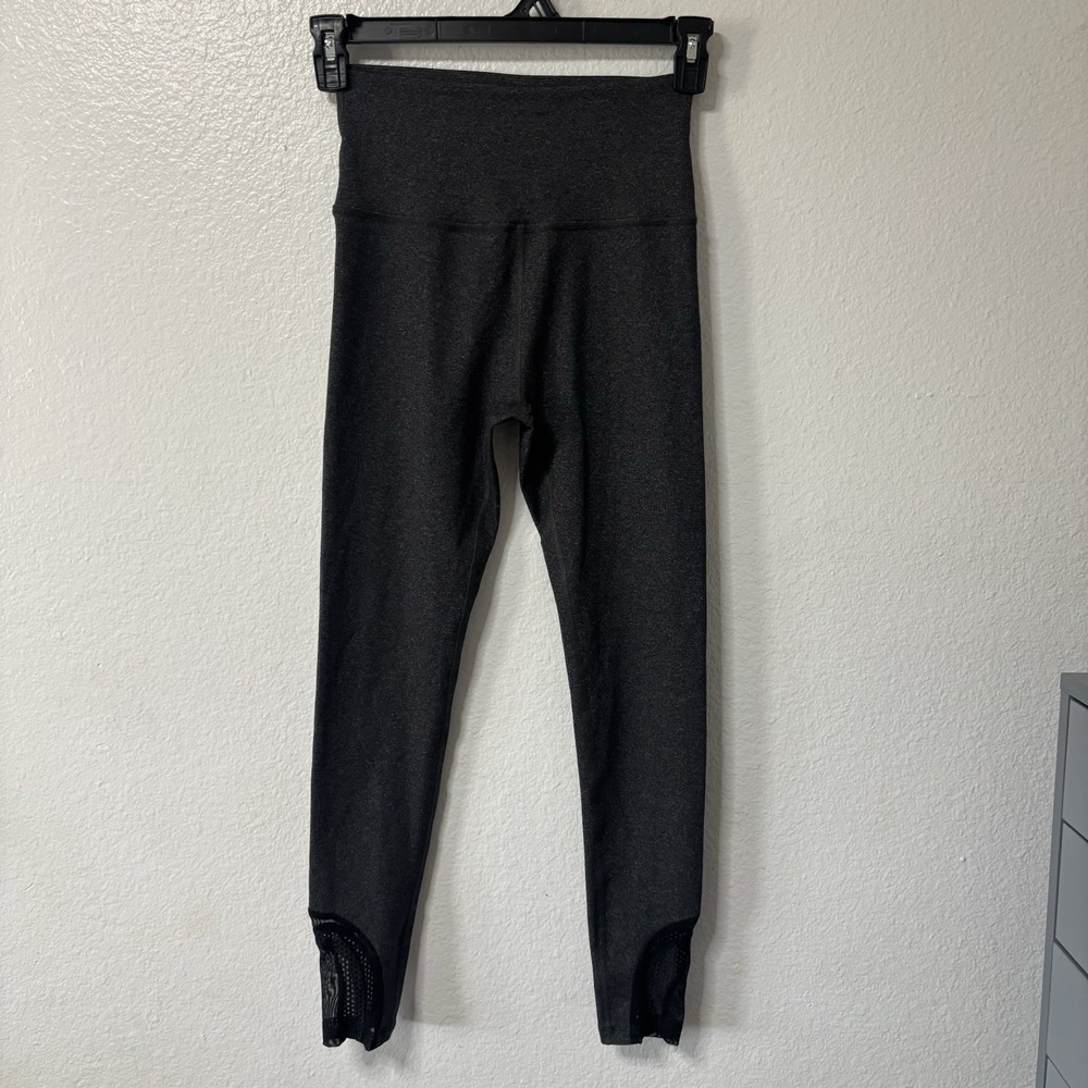 Beyond Yoga Gray High Waisted Leggings Women's Yoga Workout Pants Medium